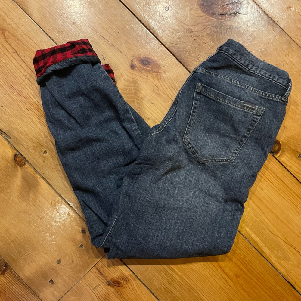 W’s Fleece Lined Eddie Bauer Jeans